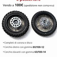 Cerchi cross pitbike