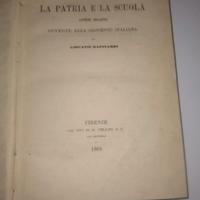 LA LIBERTÀ LA PATRIA LA SCUOLA - libro letture 186