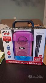 Cassa Karaoke Bluetooth