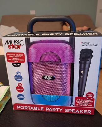 Cassa Karaoke Bluetooth