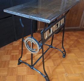tavolino olivetti riproduzione artigianale 