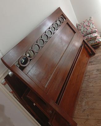 letto in legno