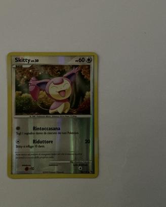 Carta pokemon holo skitty