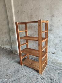 Scaffale scaffalatura  in legno componibile