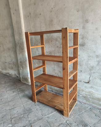 Scaffale scaffalatura  in legno componibile