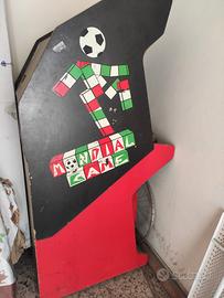 Cabinato case sala giochi Italia 90 da restauro 