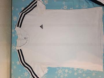 T-shirt bianca Adidas 