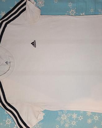 T-shirt bianca Adidas 