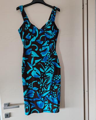 Vestito tubino bianco ghiaccio 