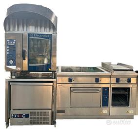 Cucina professionale Electrolux: forno Air-O-Steam
