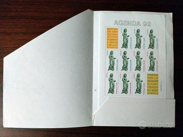 Erinnofilo - Agenda 1992 Arte Etrusca in folder