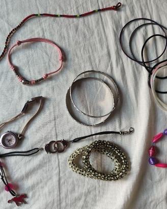 Set bracciali / collane assortite Y2K vintage