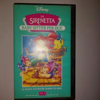 VHS  Sirenetta Baby Sitter per Due 