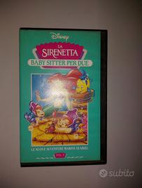 VHS  Sirenetta Baby Sitter per Due 