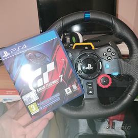 Logitech g29 volante, pedaliera + cambio + GT7