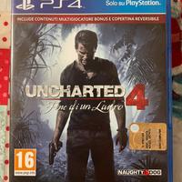 Uncharted 4 Fine di un ladro per Playstation 4