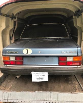 Lo faccio una vecchia Volvo con pochi chilometri