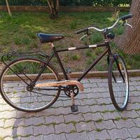 bici nera da 28 da uomo 