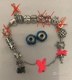 Pandora: bracciale e charm