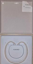Collana e orecchini di perle YUKIKO