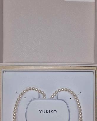 Collana e orecchini di perle YUKIKO