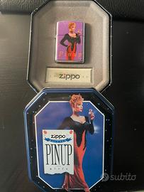 Accendino Zippo originale 1996 Pin Up Girls+scatol