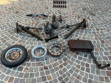 Pezzi ape 50 bifaro , monofaro e cabina stretta