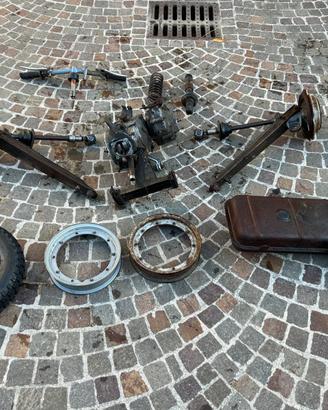 Pezzi ape 50 bifaro , monofaro e cabina stretta