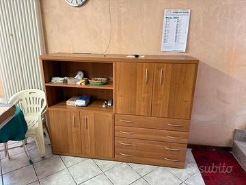 Mobile TV soggiorno in legno