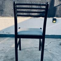 Sedie da pranzo vintage set 8 pezzi