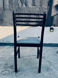 Sedie da pranzo vintage set 8 pezzi