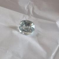 Acquamarina naturale 8,34 ct – Taglio Cushion 