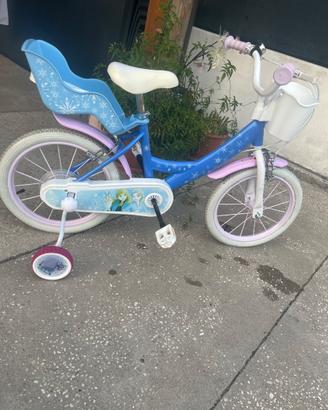 Bicicletta frozen da bambina