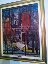 Quadro  Francesco Fedeli 1956 . Opera premiata