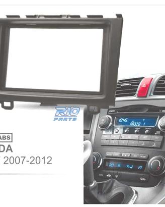 CORNICE NERA PER AUTORADIO 2-DIN PER HONDA CR-V 07