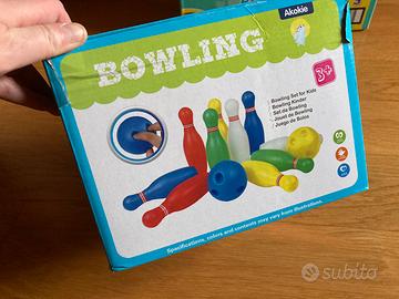 Birilli bowling bambini