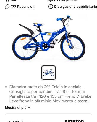 Bici chicane 20 bambini come nuova