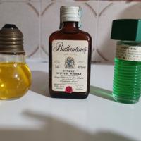 3 Bottigliette mignon da collezione