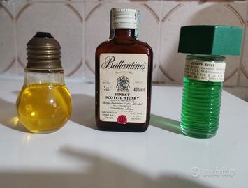 3 Bottigliette mignon da collezione