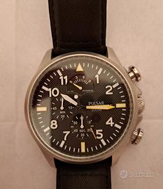 Orologio cronografo da aviatore PULSAR