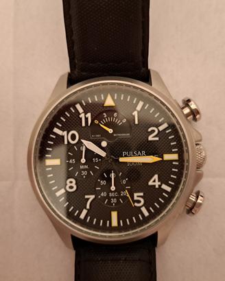 Orologio cronografo da aviatore PULSAR