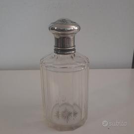 bottiglia per profumo argento 800 primi del 900