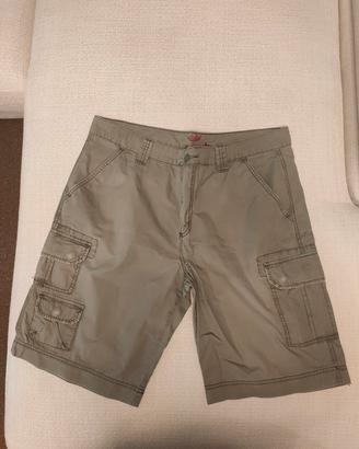 pantaloncini verdi con tasconi tg 50