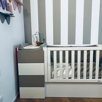 Culla trasformabile ALONDRA con fasciatoio