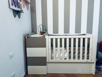 Culla trasformabile ALONDRA con fasciatoio