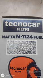 Filtro nafta N-1124 Tecnocar