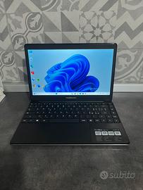 PC PORTATILE MEDIACOM CPU INTEL SSD 128 gb BATT OK