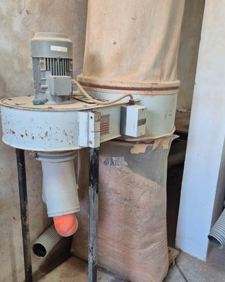 Aspiratore Trucioli Professionale MEZ Trifase 3 HP