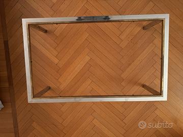 Tavolino acciaio - struttura