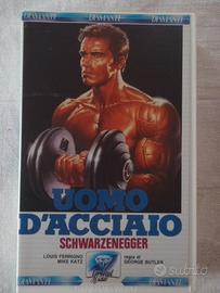 Videocassette vhs film Pumping Iron ,Schwarzenegge